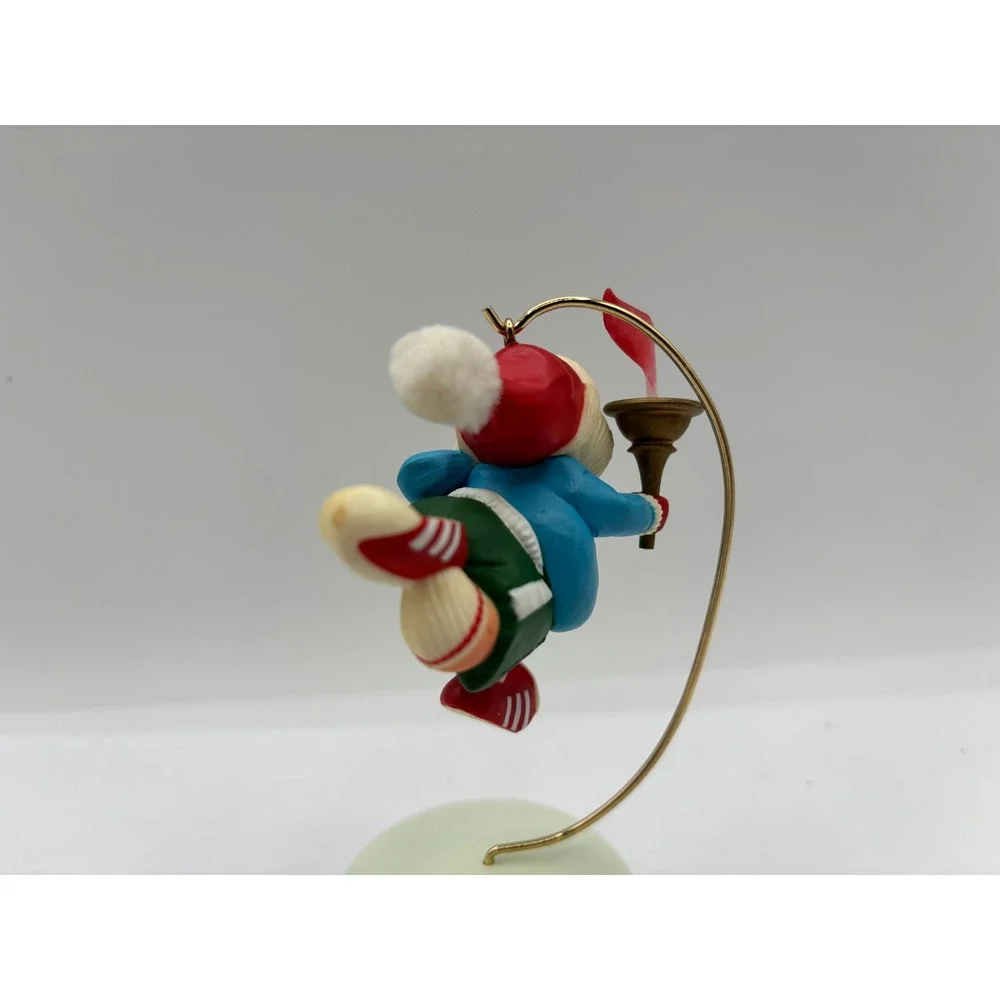 Hallmark Keepsake Dated 1984 Vintage Marathon Santa Handcrafted Ornament